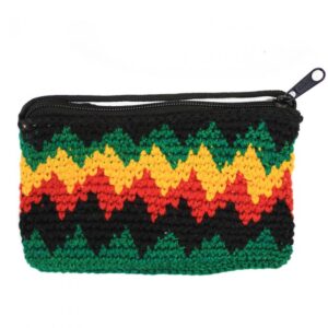 CP-02R Rasta square coin purse