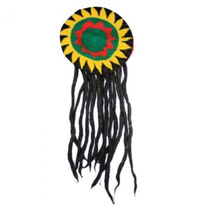 GHD-01 Rasta tam with dreadloks