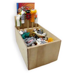 GFP-ASSR Hand Woven Finger puppets