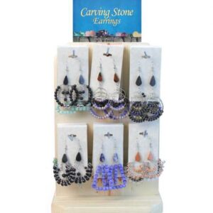 PHE-130 Carved stone beaded