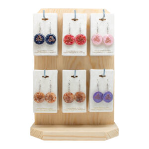 PHE-170 Triskele sign Earrings