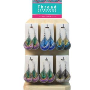 PHE-216 Tear drop with beads large