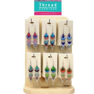 PHE-322 Tear drop small dangles with beads