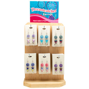 PHE-422 Dreamcatcher Mini W/Beads & Dangles
