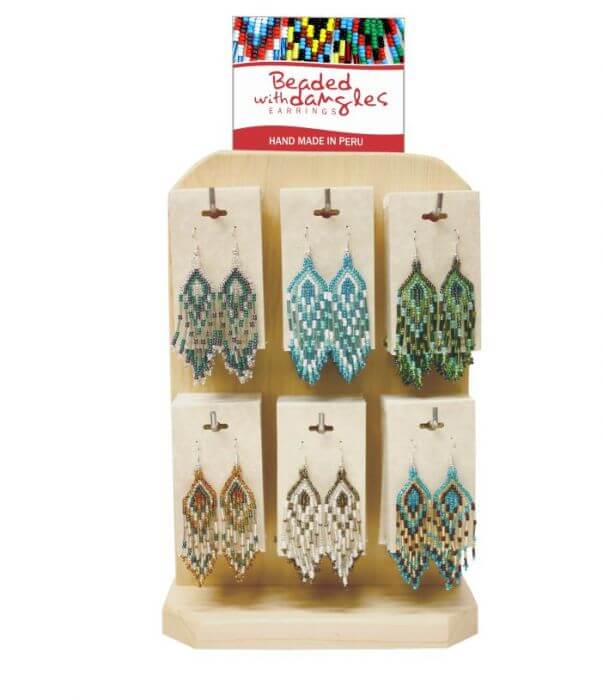 PHE-545 Beaded with dangles