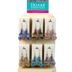 PHE-550 Assorted butterfly with beads