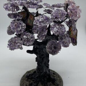Amethyst Bonsai tree stones