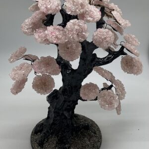 ROSE QUARTZ BONSAI TREE STONES