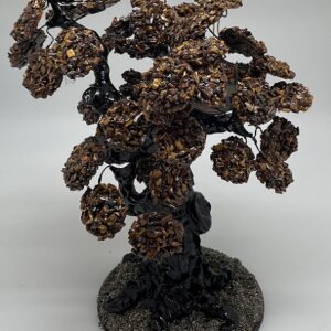 Tiger's Eye Bonsai tree stones