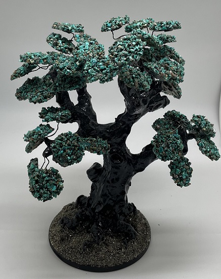 CHRYSOCOLLA BONSAI TREE STONES