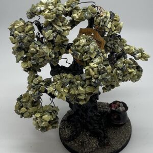 SERPENTINE BONSAI TREE STONES
